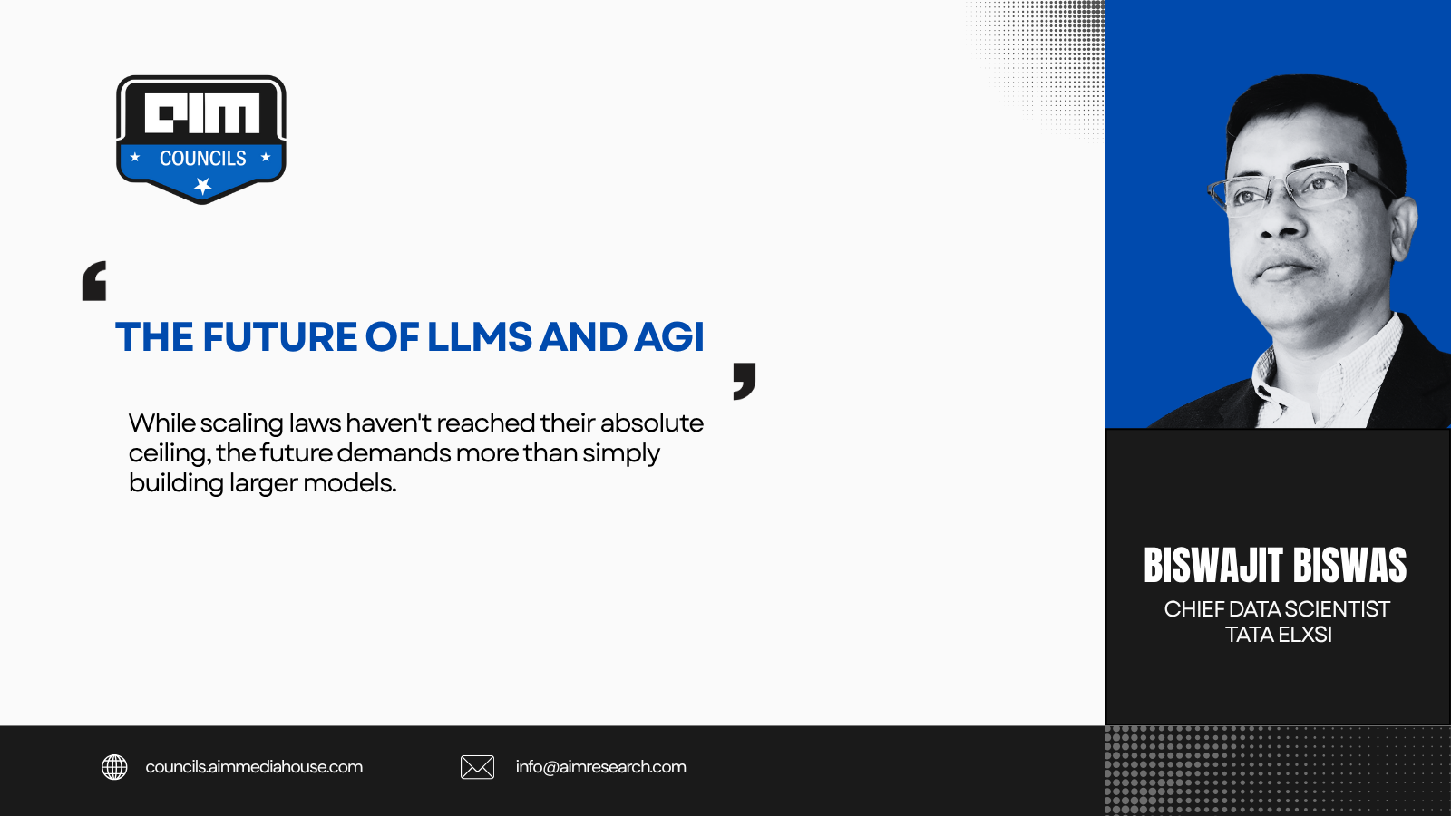 The Future of LLMs and AGI
