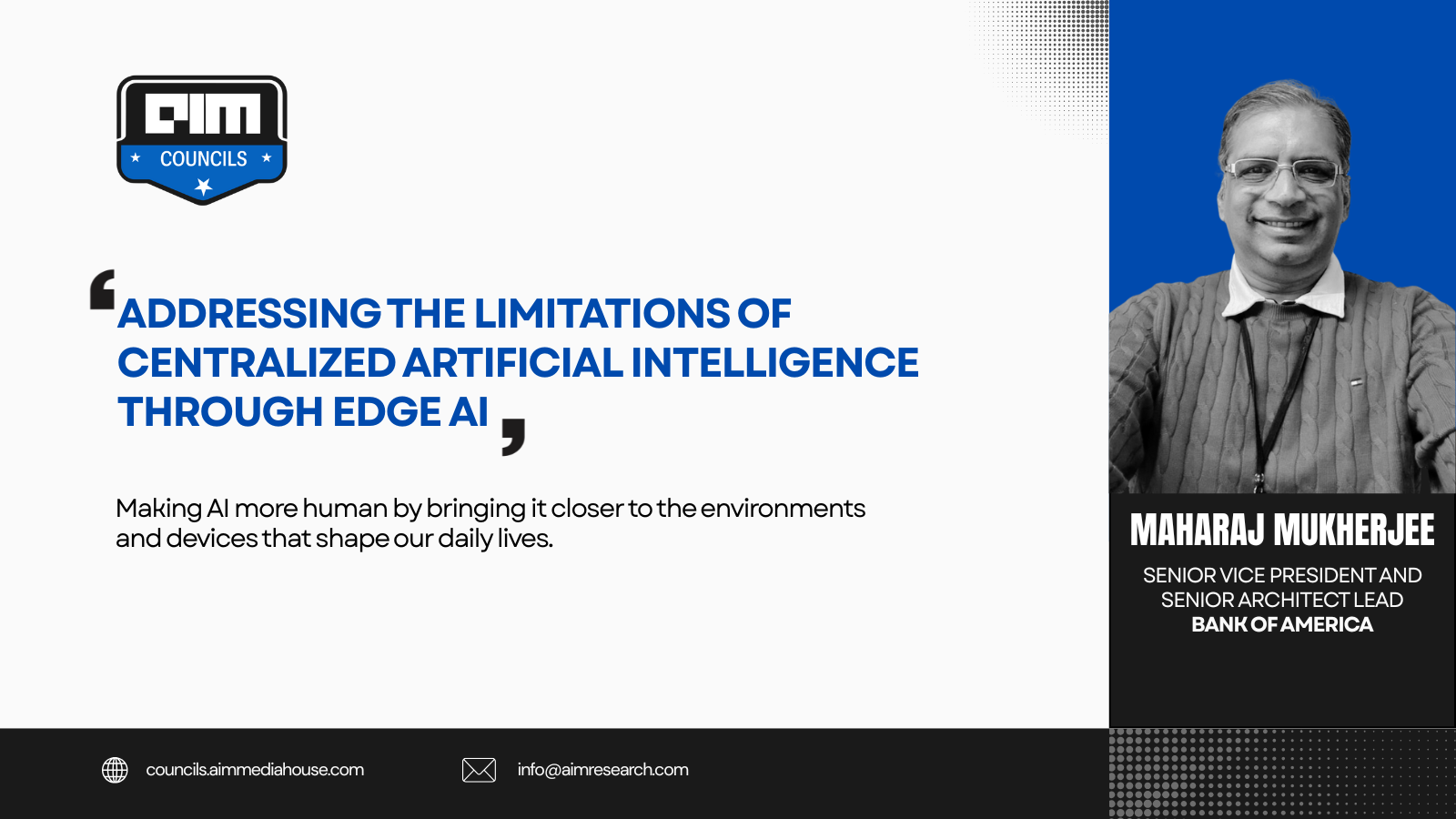 Addressing the Limitations of Centralized Artificial Intelligence through Edge AI