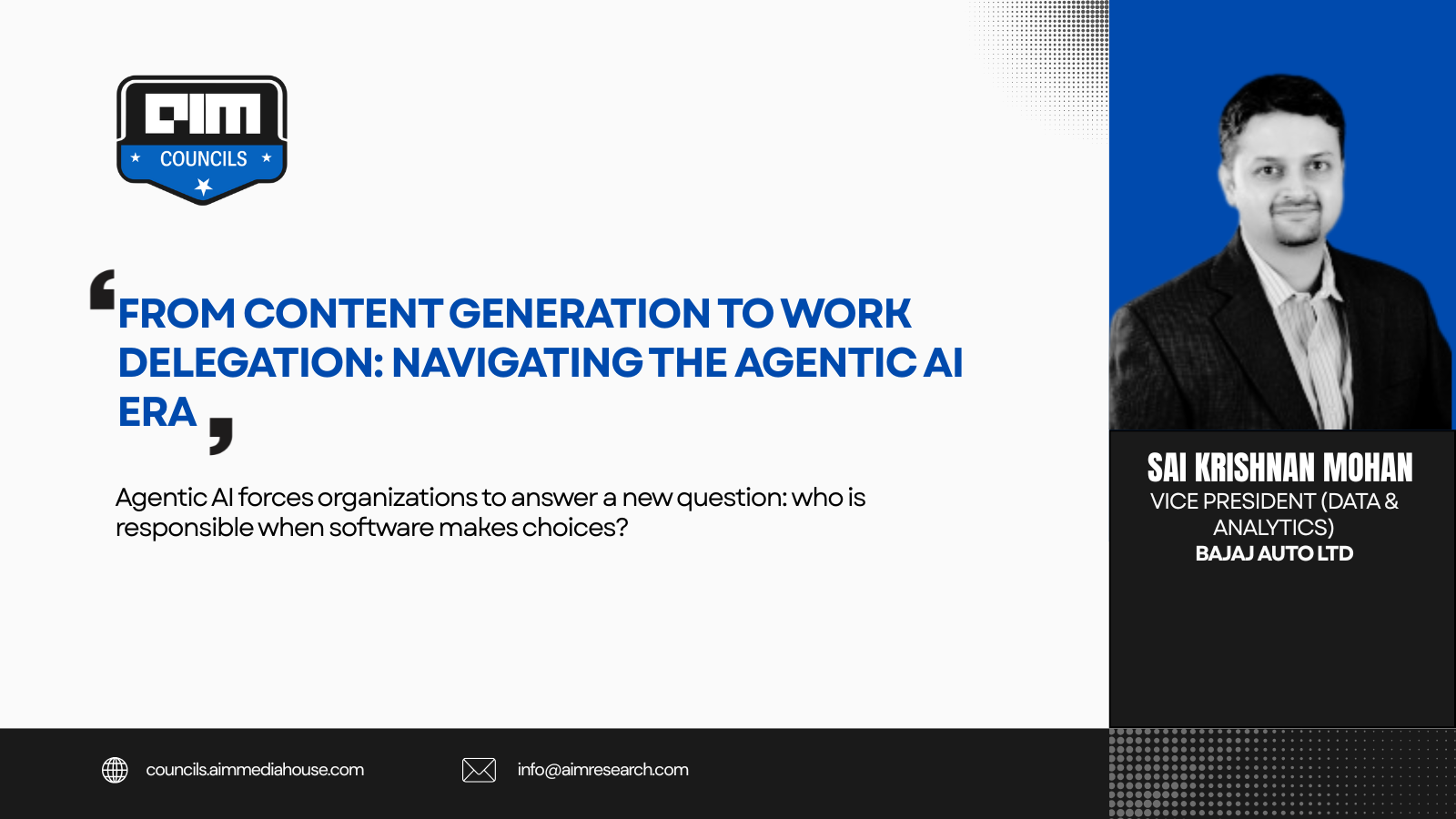 From Content Generation to Work Delegation: Navigating the Agentic AI Era